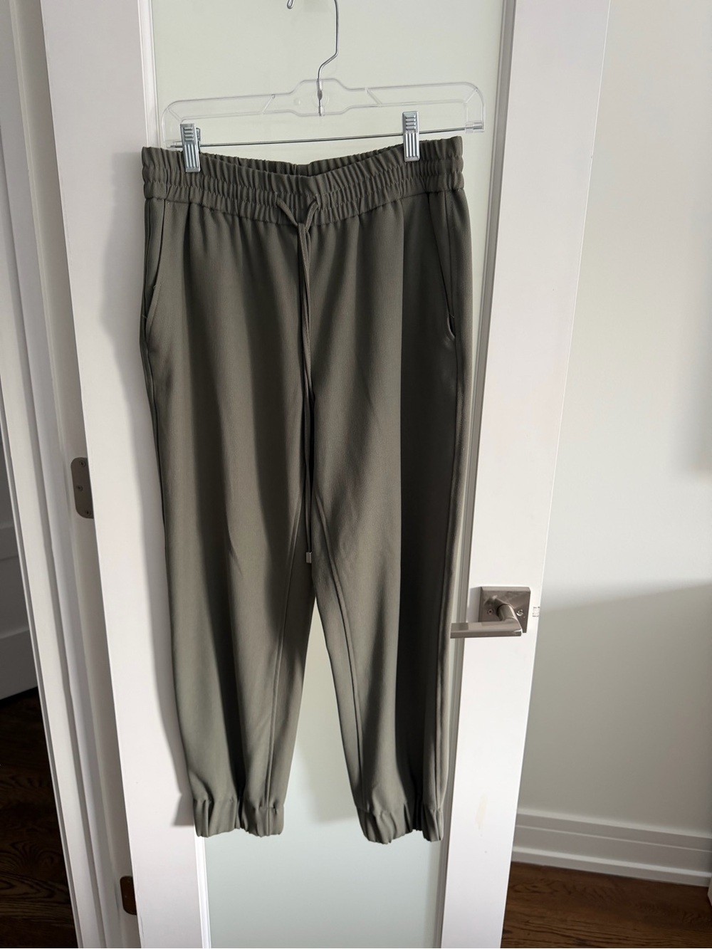 Zara Olive Green Elastic Waist Jogger